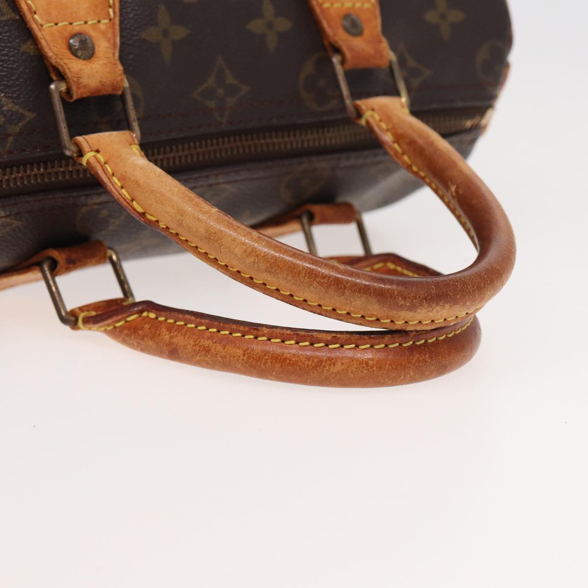 LOUIS VUITTON Monogram Speedy 25 Hand Bag M41528 LV Auth 82320