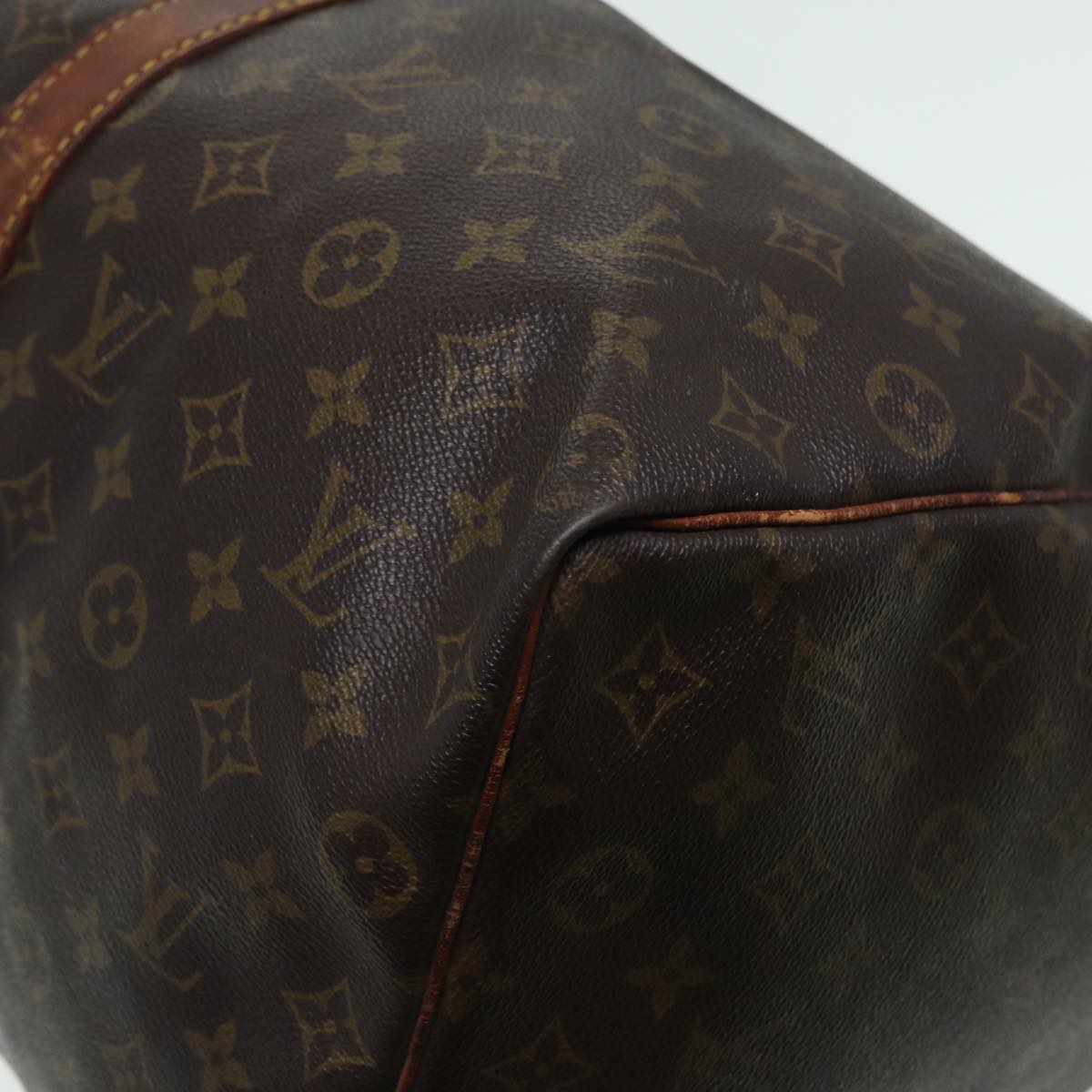 LOUIS VUITTON Monogram Keepall 50 Boston Bag M41426 LV Auth 82332