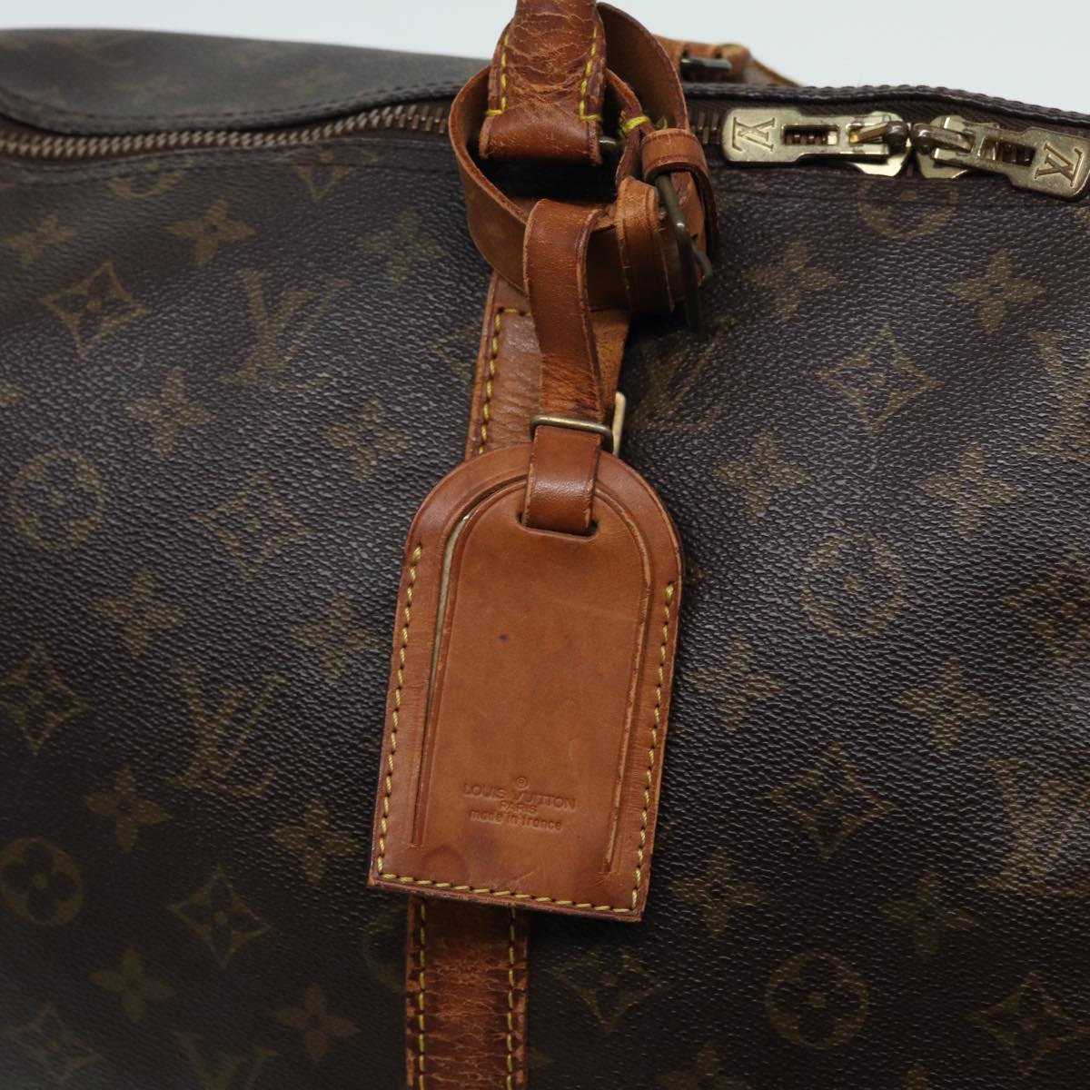 LOUIS VUITTON Monogram Keepall 50 Boston Bag M41426 LV Auth 82332