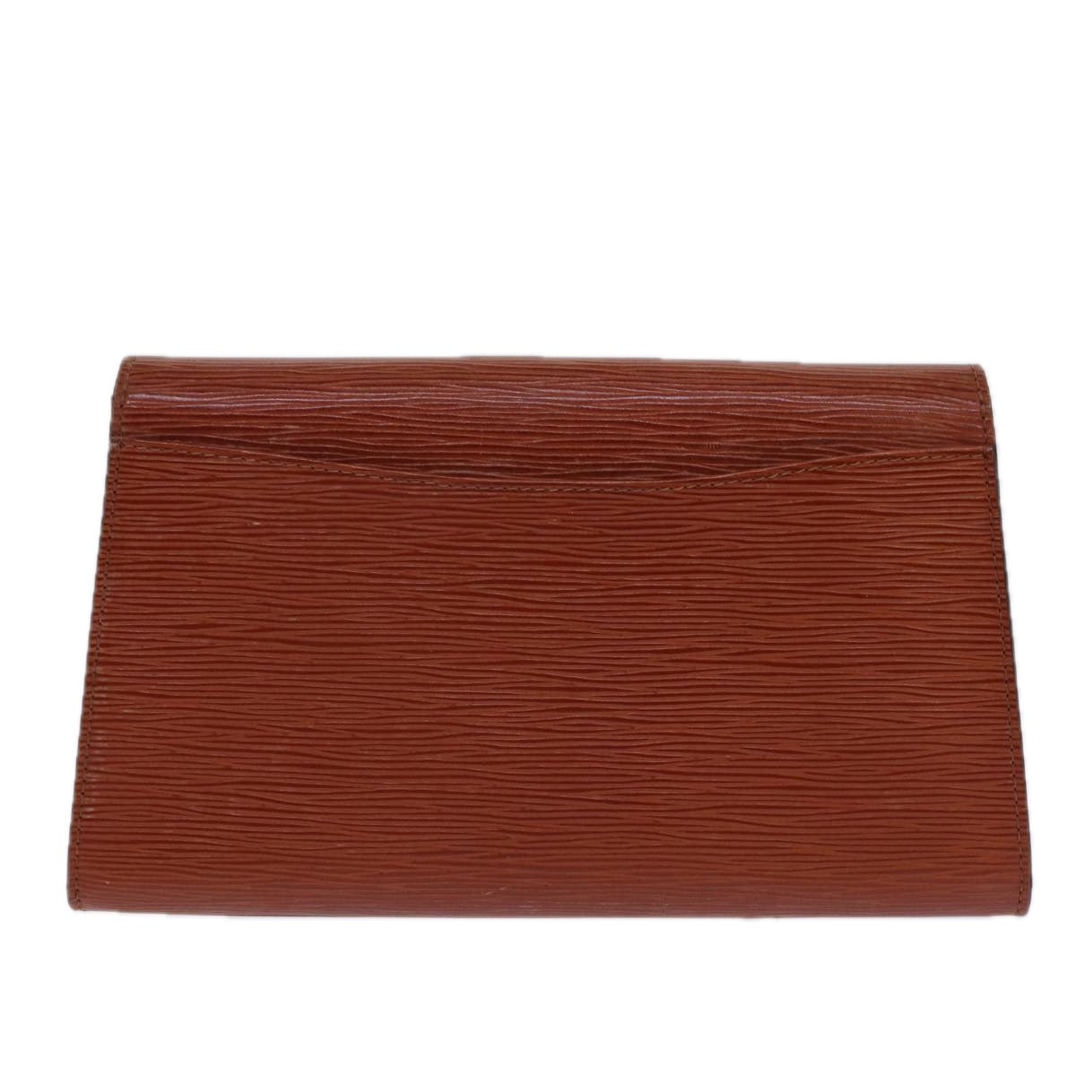 LOUIS VUITTON Epi Art Deco Clutch Bag Brown M52633 LV Auth 82376 - 0