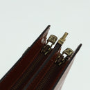 LOUIS VUITTON Epi Angian Clutch Bag Brown M52113 LV Auth 82379-8