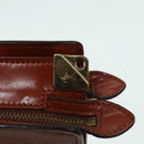 LOUIS VUITTON Epi Angian Clutch Bag Brown M52113 LV Auth 82379-17