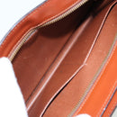 LOUIS VUITTON Epi Angian Clutch Bag Brown M52113 LV Auth 82379-10