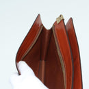 LOUIS VUITTON Epi Angian Clutch Bag Brown M52113 LV Auth 82379-23