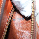 LOUIS VUITTON Epi Angian Clutch Bag Brown M52113 LV Auth 82379-12