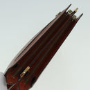 LOUIS VUITTON Epi Angian Clutch Bag Brown M52113 LV Auth 82379-5