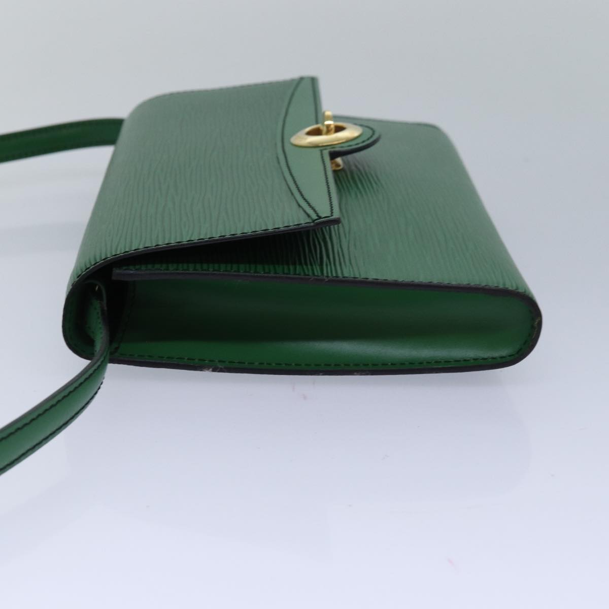 LOUIS VUITTON Epi Pochette Arche Shoulder Bag Green M52574 LV Auth 82380