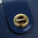 LOUIS VUITTON Epi Capuchin Shoulder Bag Blue M52345 LV Auth 82383-19