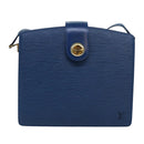 LOUIS VUITTON Epi Capuchin Shoulder Bag Blue M52345 LV Auth 82383-13