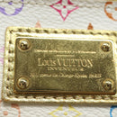LOUIS VUITTON Monogram Multicolor Kate Pouch White Bron M55212 LV Auth 82391SAV-20