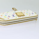 LOUIS VUITTON Monogram Multicolor Kate Pouch White Bron M55212 LV Auth 82391SAV-5