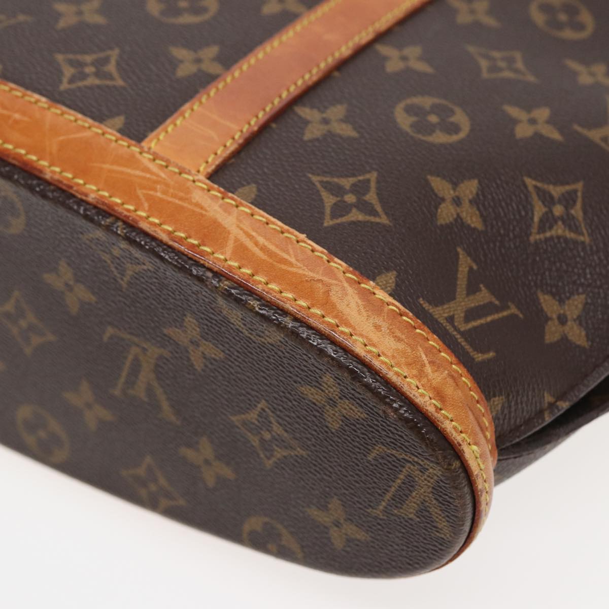 LOUIS VUITTON Monogram Babylone Tote Bag M51102 LV Auth 82392