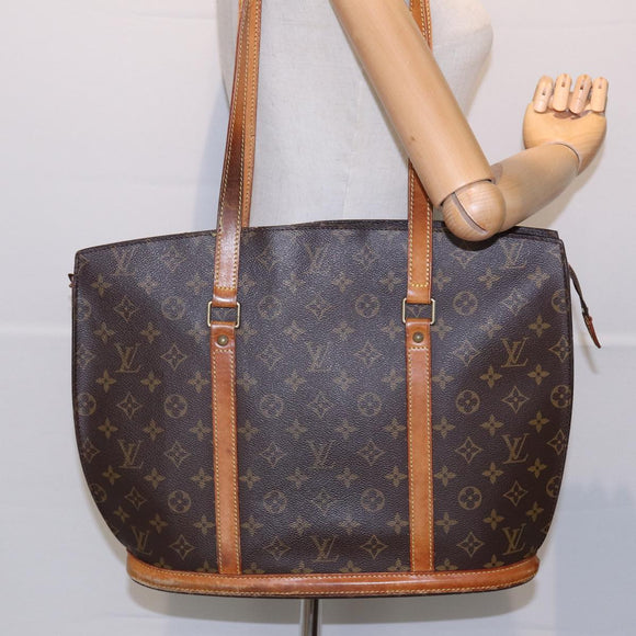 LOUIS VUITTON Monogram Babylone Tote Bag M51102 LV Auth 82393