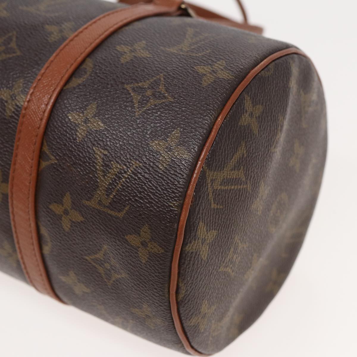 LOUIS VUITTON Monogram Papillon 30 Hand Bag M51385 LV Auth 82396