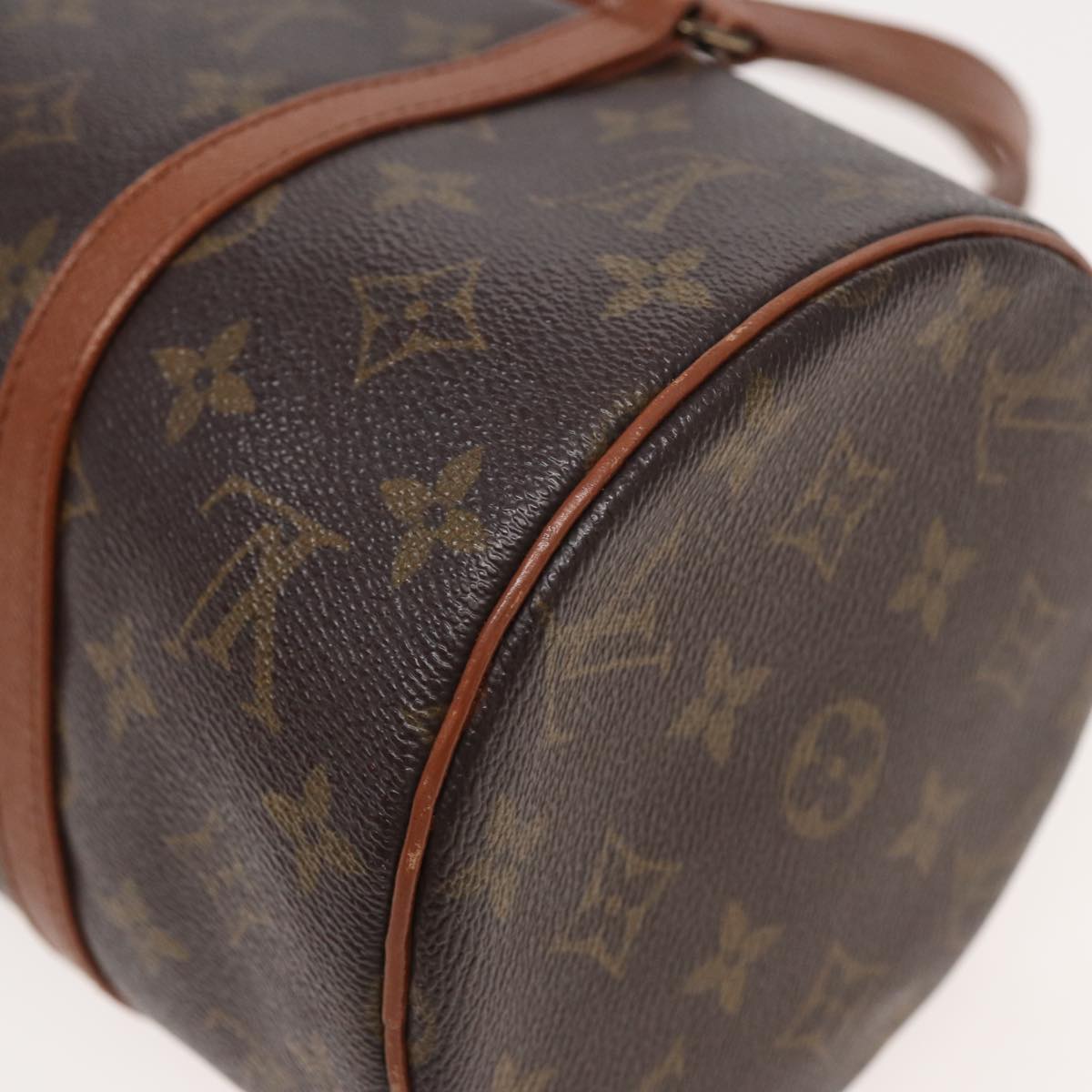 LOUIS VUITTON Monogram Papillon 30 Hand Bag M51385 LV Auth 82396