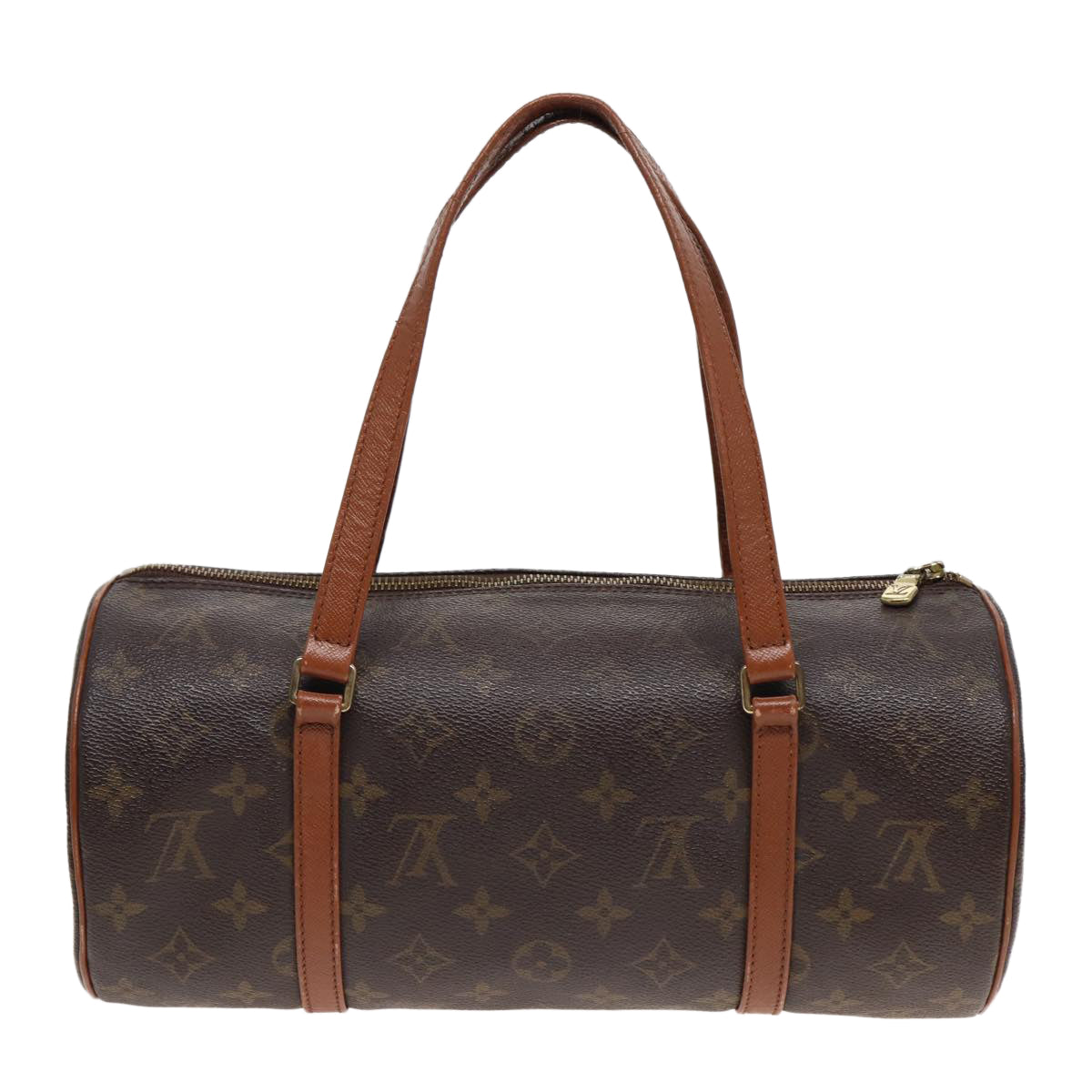 LOUIS VUITTON Monogram Papillon 30 Hand Bag M51385 LV Auth 82396