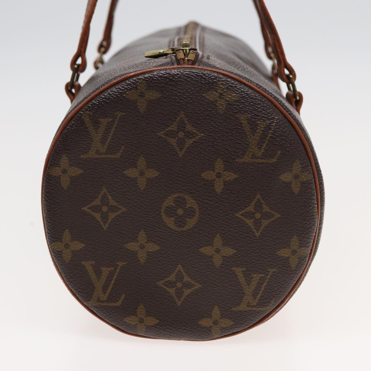 LOUIS VUITTON Monogram Papillon 30 Hand Bag M51385 LV Auth 82396