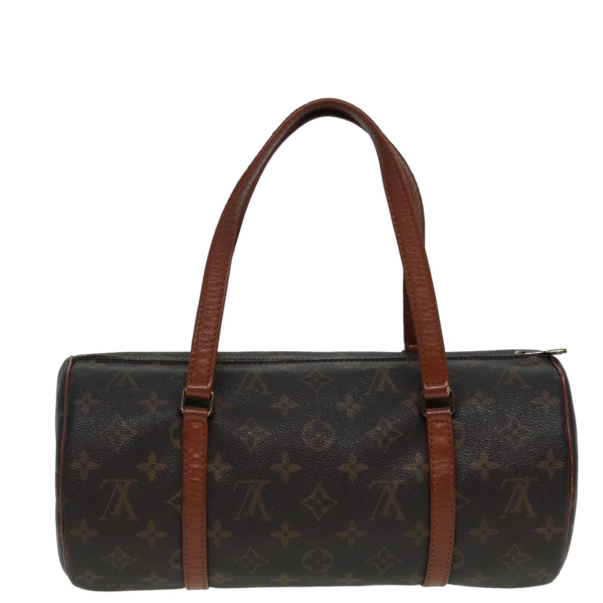 LOUIS VUITTON Monogram Papillon 30 Hand Bag M51385 LV Auth 82397