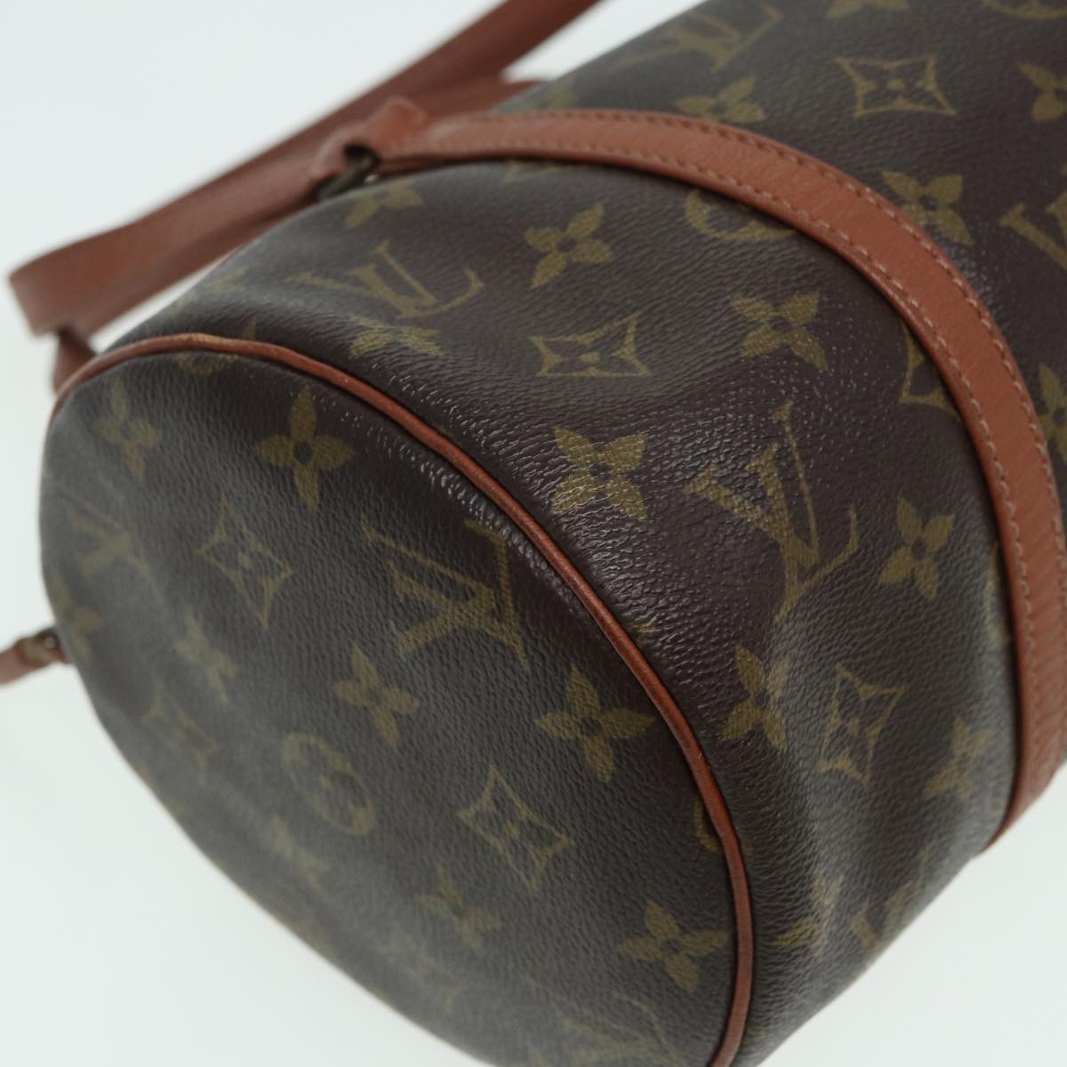 LOUIS VUITTON Monogram Papillon 30 Hand Bag M51385 LV Auth 82409