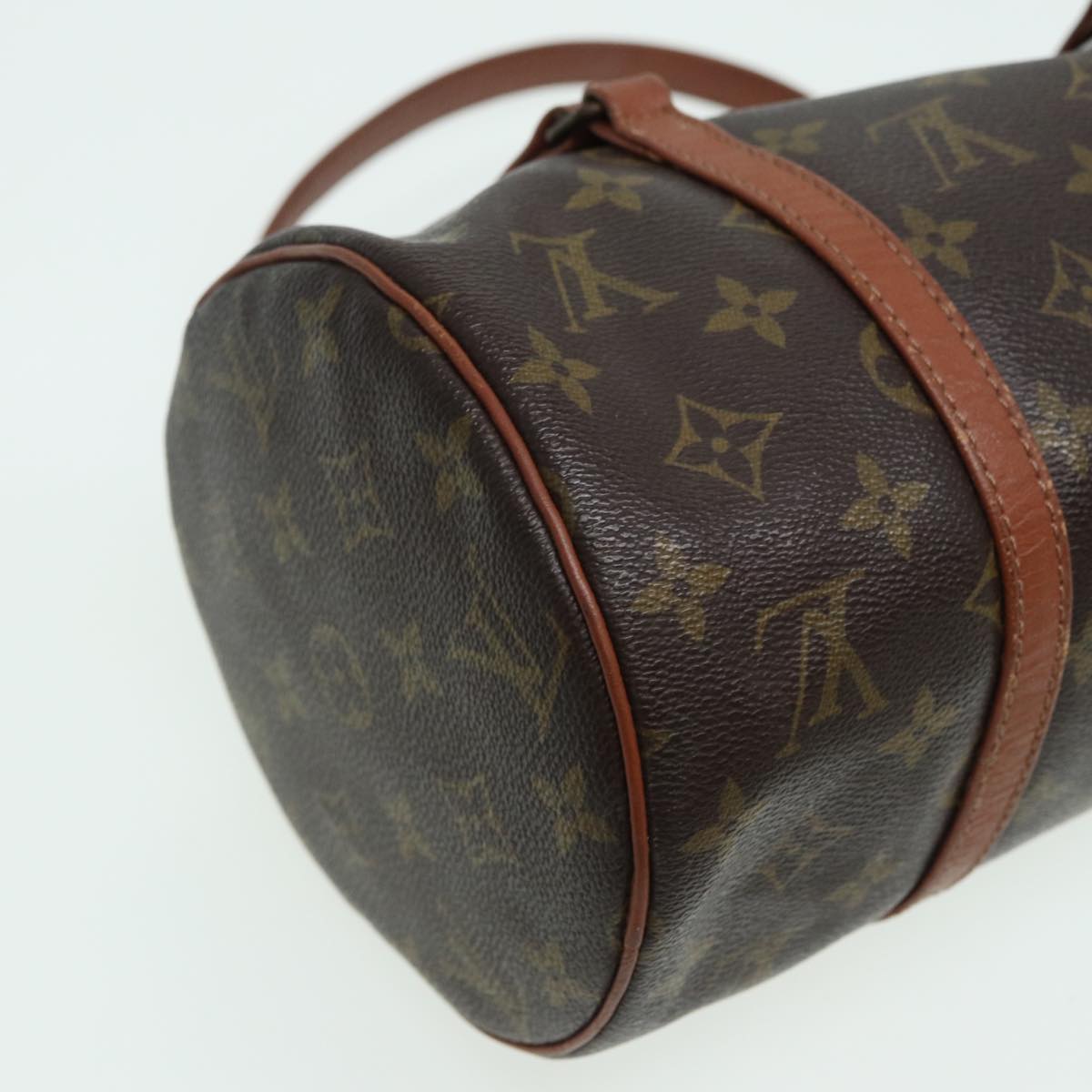 LOUIS VUITTON Monogram Papillon 30 Hand Bag M51385 LV Auth 82409