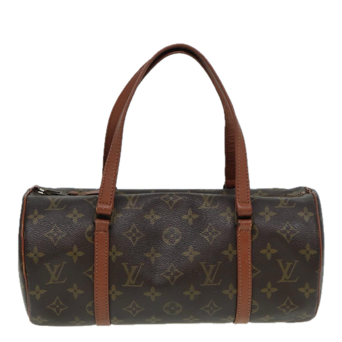 LOUIS VUITTON Monogram Papillon 30 Hand Bag M51385 LV Auth 82409