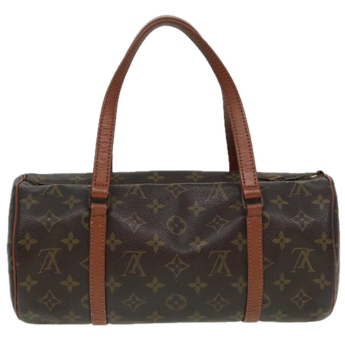 LOUIS VUITTON Monogram Papillon 30 Hand Bag M51385 LV Auth 82409