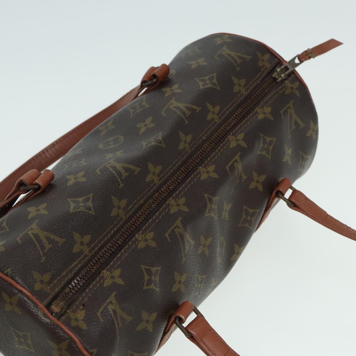 LOUIS VUITTON Monogram Papillon 30 Hand Bag M51385 LV Auth 82409