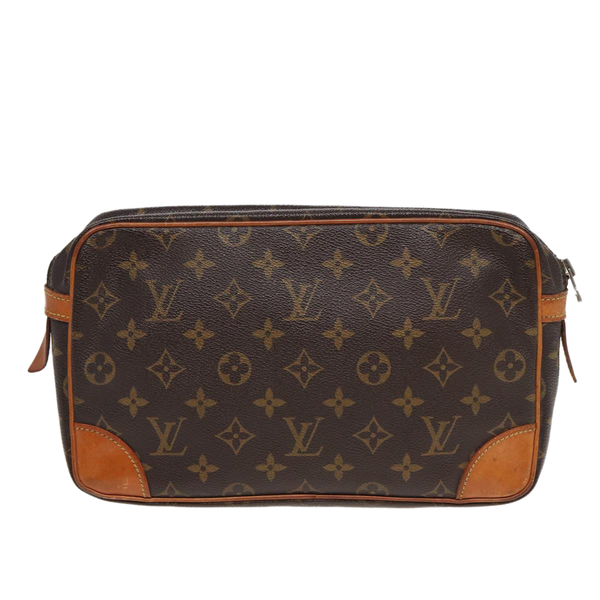 LOUIS VUITTON Monogram Compiegne 28 Clutch Bag M51845 LV Auth 82411 - 0