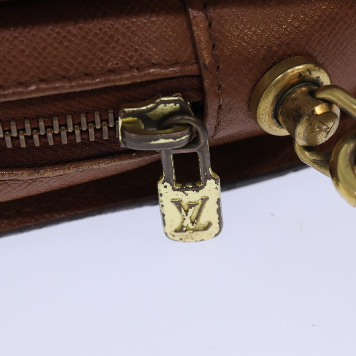 LOUIS VUITTON Monogram Orsay Clutch Bag M51790 LV Auth 82415