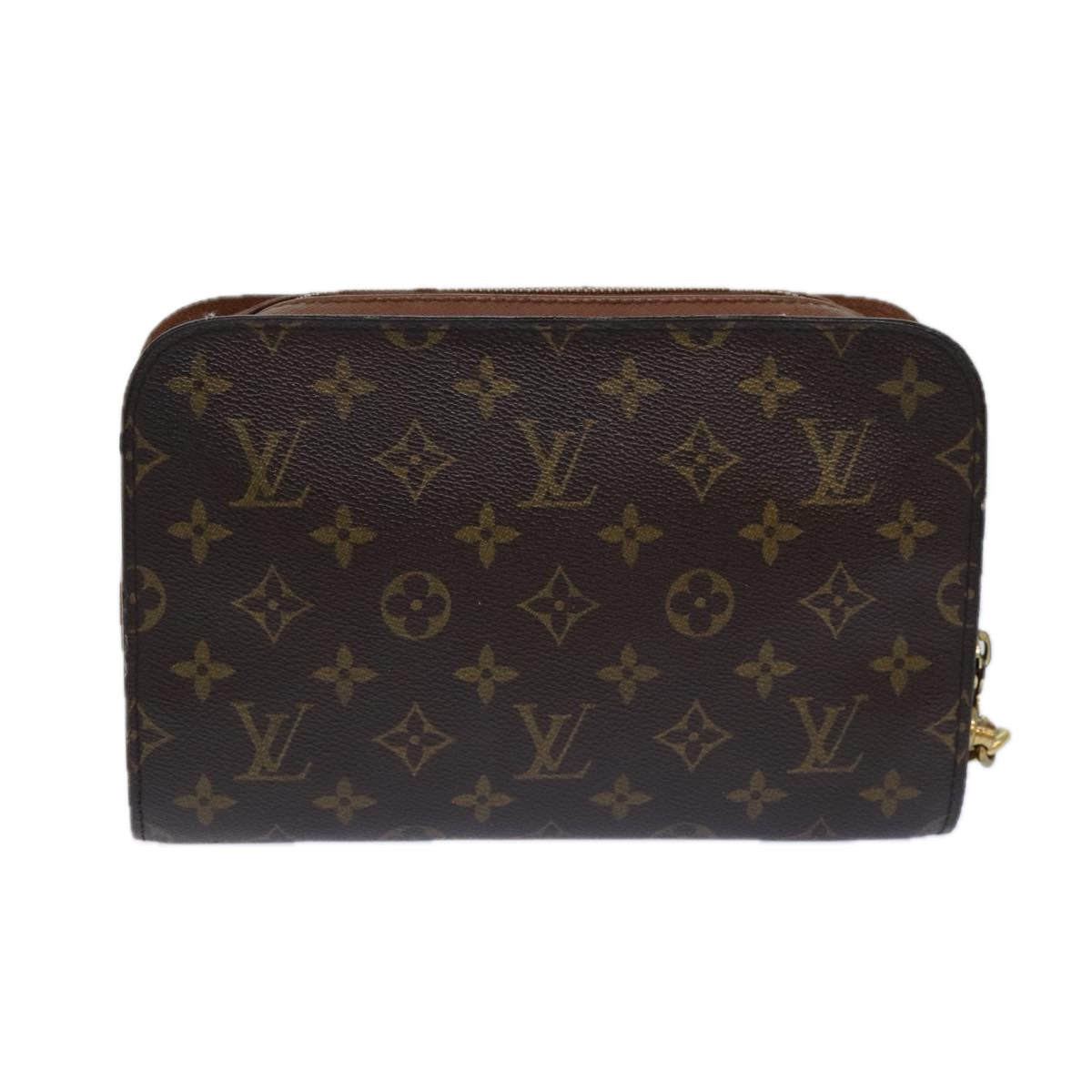 LOUIS VUITTON Monogram Orsay Clutch Bag M51790 LV Auth 82415