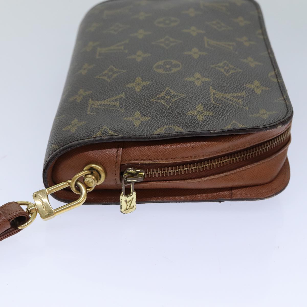 LOUIS VUITTON Monogram Orsay Clutch Bag M51790 LV Auth 82415