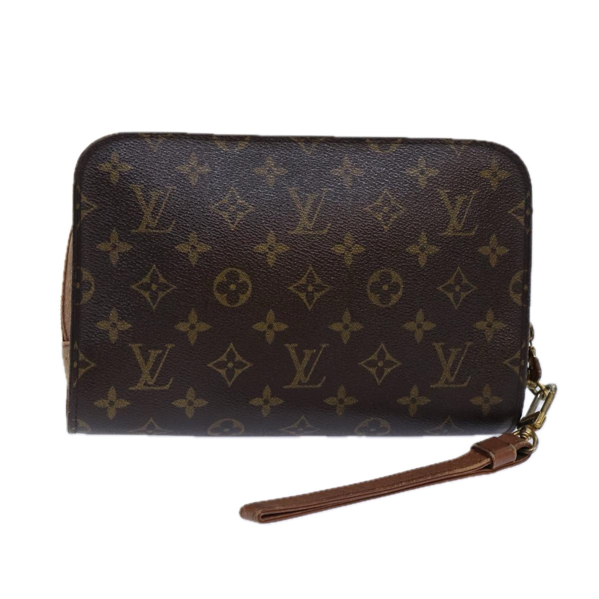 LOUIS VUITTON Monogram Orsay Clutch Bag M51790 LV Auth 82417