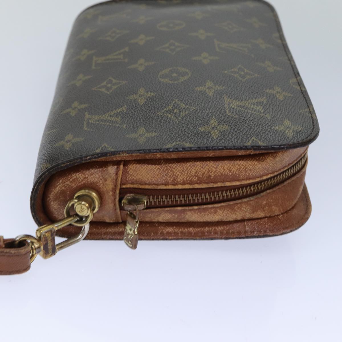 LOUIS VUITTON Monogram Orsay Clutch Bag M51790 LV Auth 82417