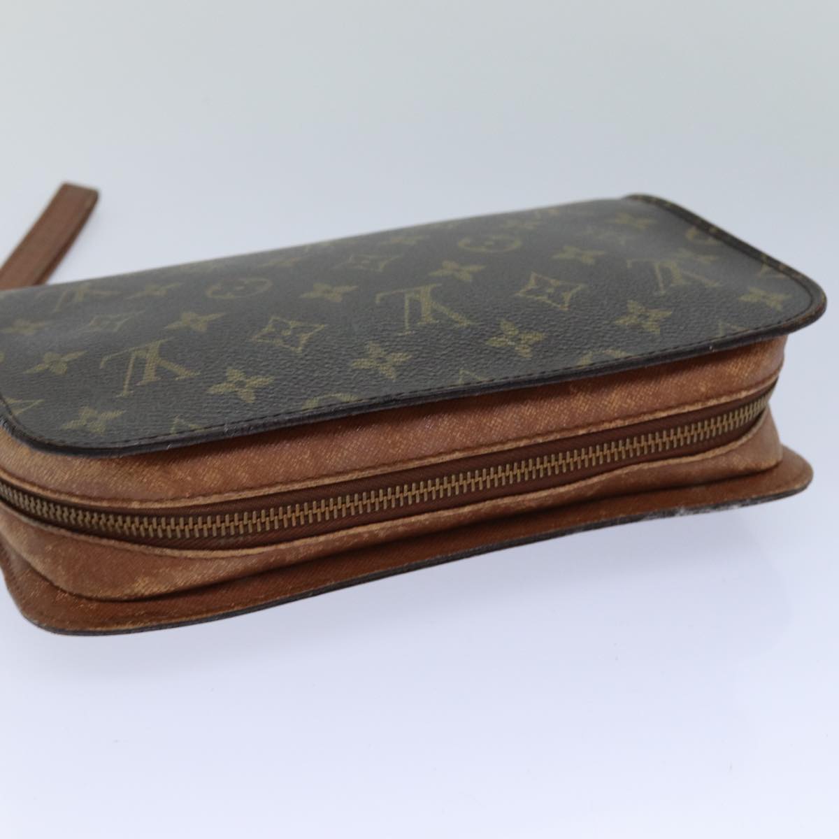 LOUIS VUITTON Monogram Orsay Clutch Bag M51790 LV Auth 82417