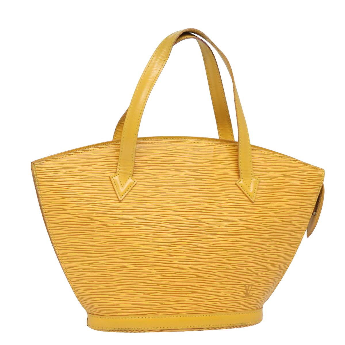 LOUIS VUITTON Epi Saint Jacques Hand Bag Yellow M52279 LV Auth 82426