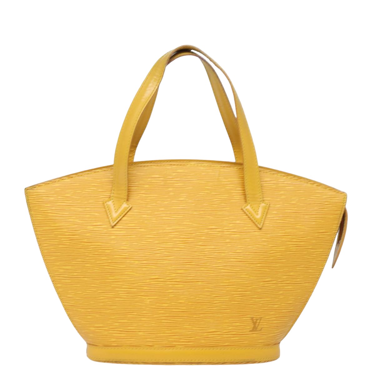 LOUIS VUITTON Epi Saint Jacques Hand Bag Yellow M52279 LV Auth 82426