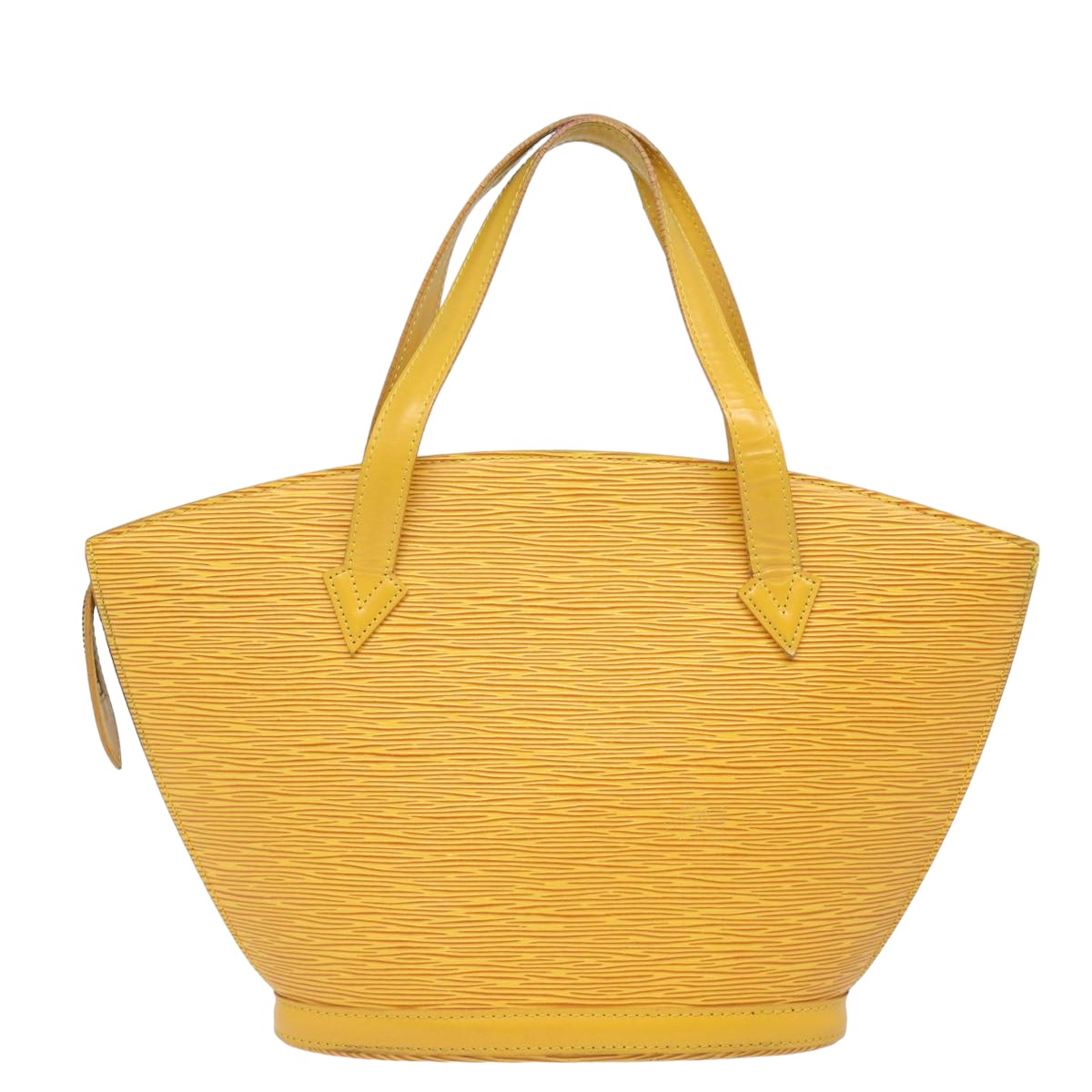 LOUIS VUITTON Epi Saint Jacques Hand Bag Yellow M52279 LV Auth 82426