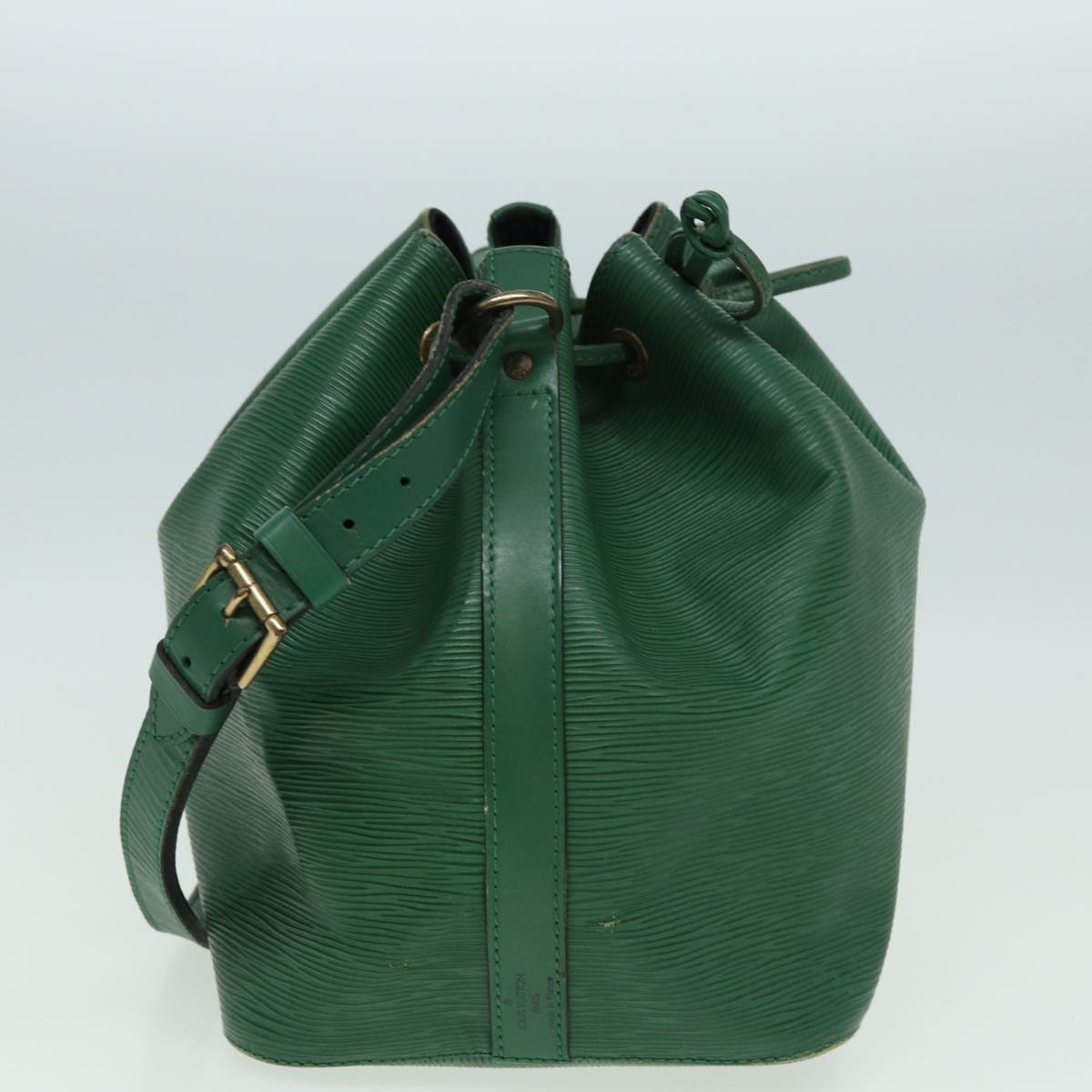 LOUIS VUITTON Epi Petit Noe Shoulder Bag Green M44104 LV Auth 82435