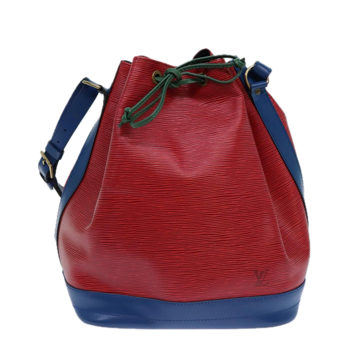 LOUIS VUITTON Epi Toriko Color Noe ShoulderBag Red Blue Green M44084 Auth 82440