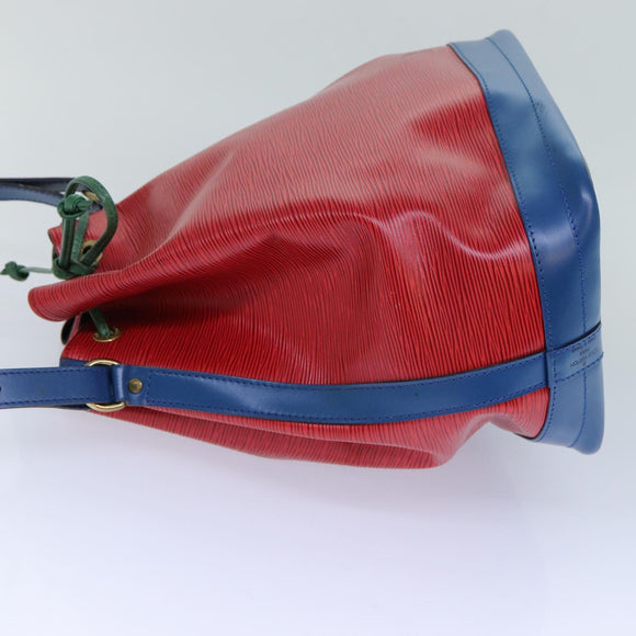 LOUIS VUITTON Epi Toriko Color Noe ShoulderBag Red Blue Green M44084 Auth 82440