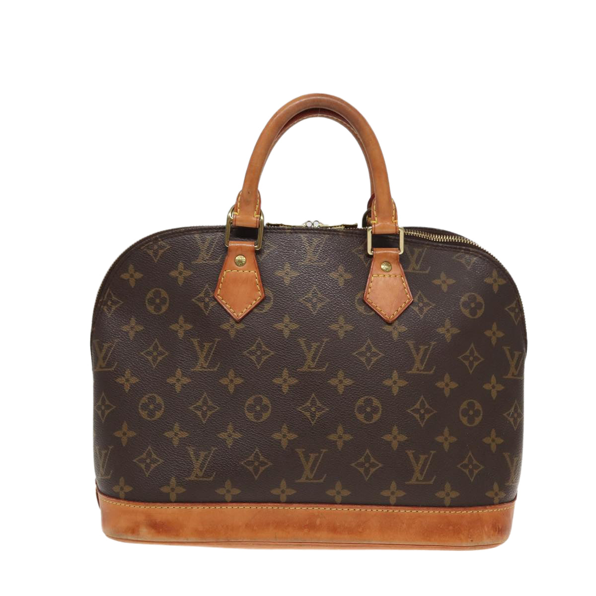 LOUIS VUITTON Monogram Alma Hand Bag M51130 LV Auth 82446