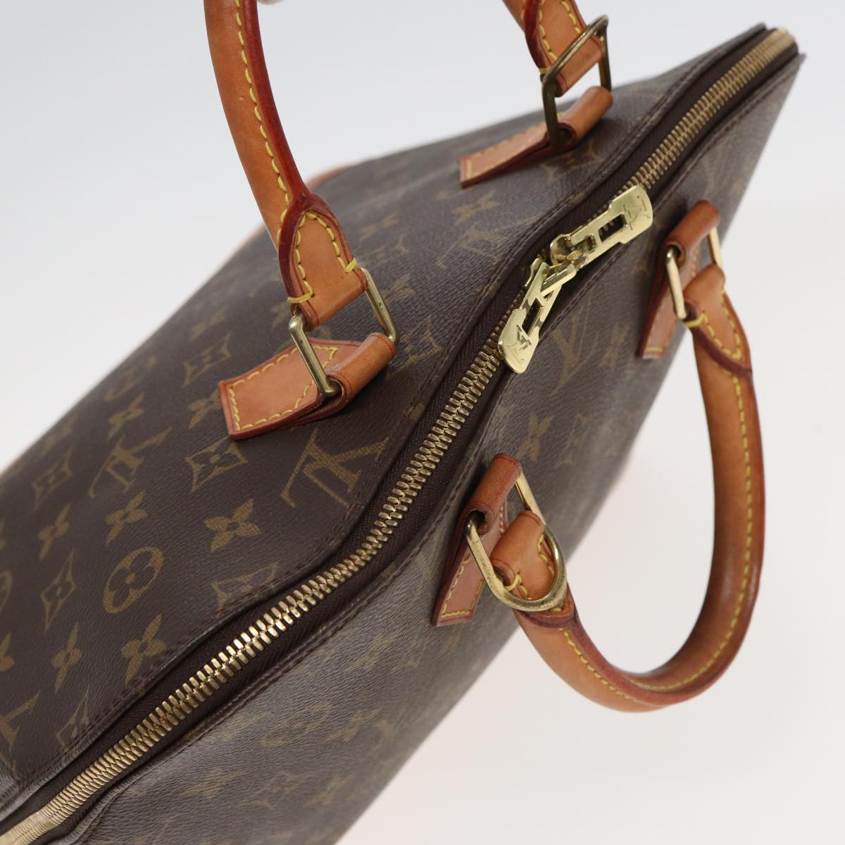 LOUIS VUITTON Monogram Alma Hand Bag M51130 LV Auth 82446