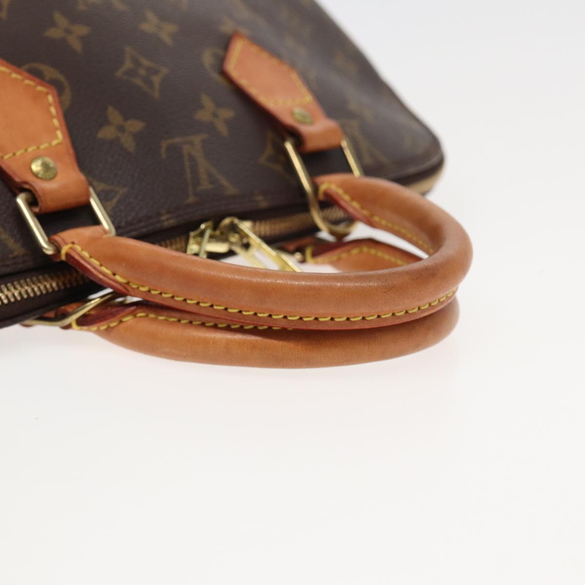 LOUIS VUITTON Monogram Alma Hand Bag M51130 LV Auth 82446