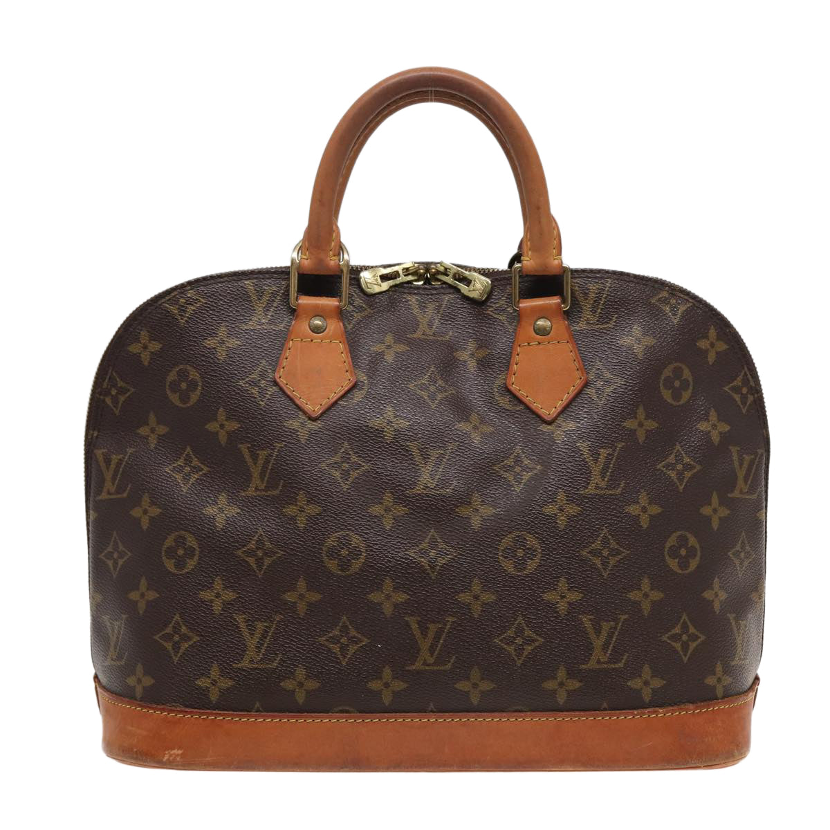 LOUIS VUITTON Monogram Alma Hand Bag M51130 LV Auth 82449