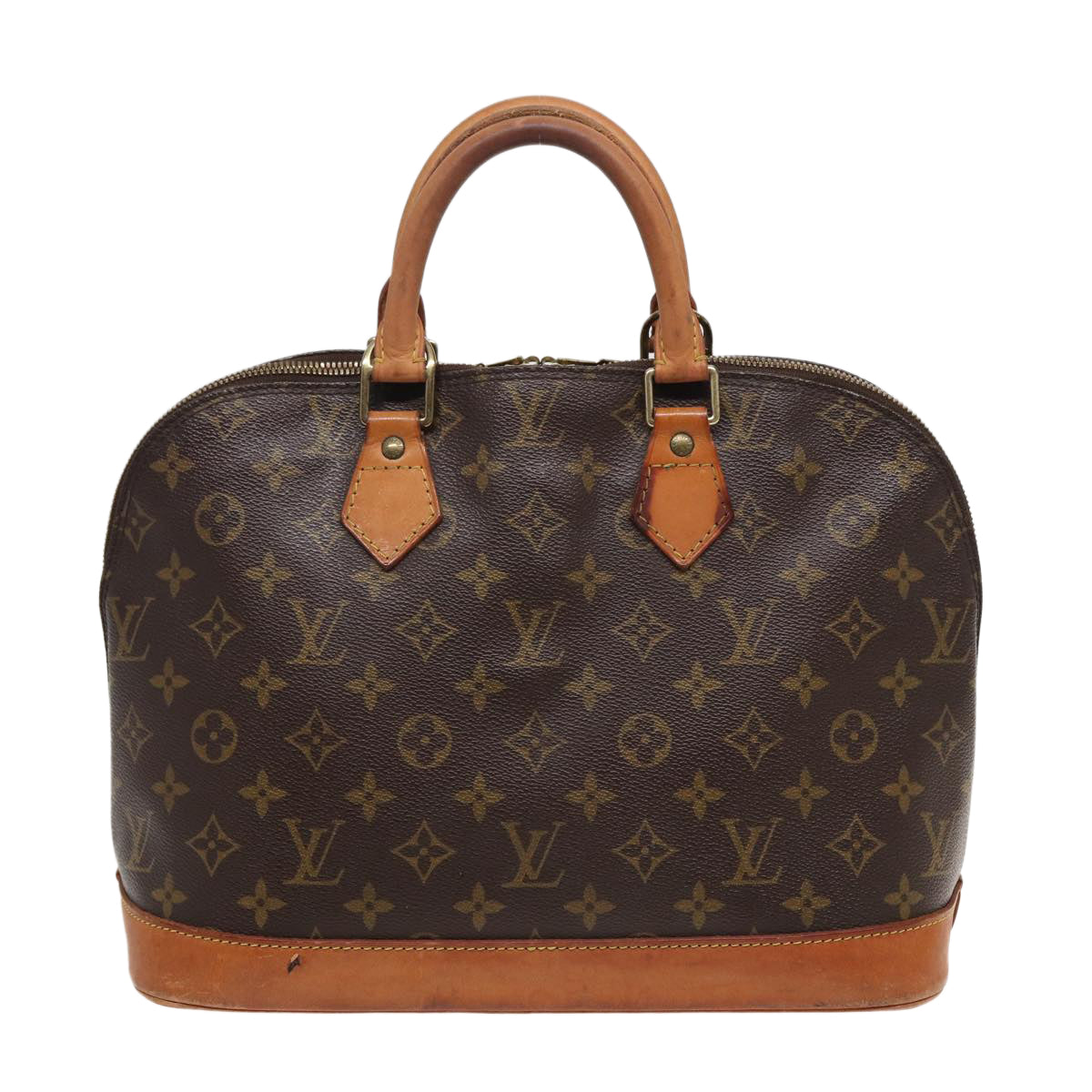 LOUIS VUITTON Monogram Alma Hand Bag M51130 LV Auth 82449