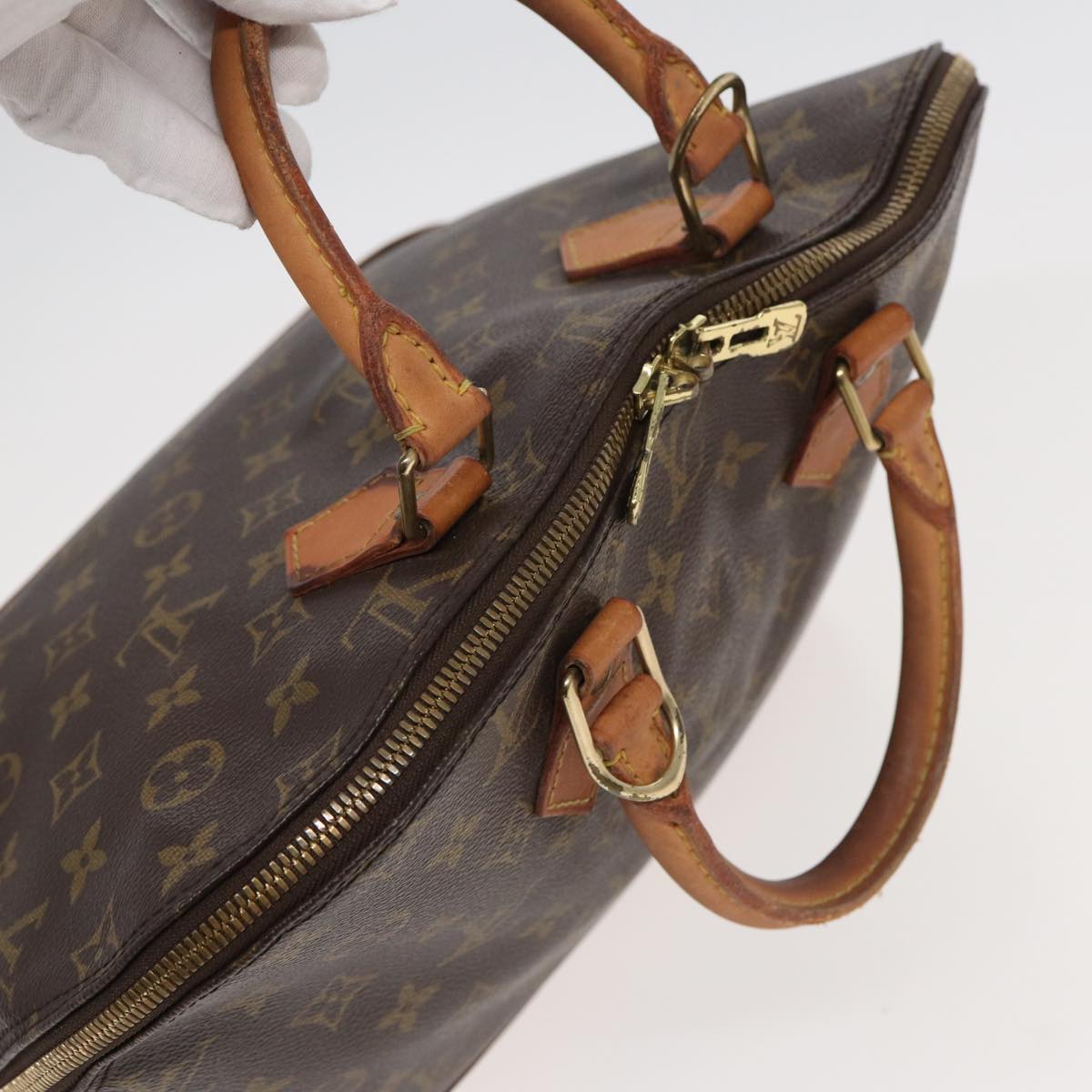 LOUIS VUITTON Monogram Alma Hand Bag M51130 LV Auth 82449