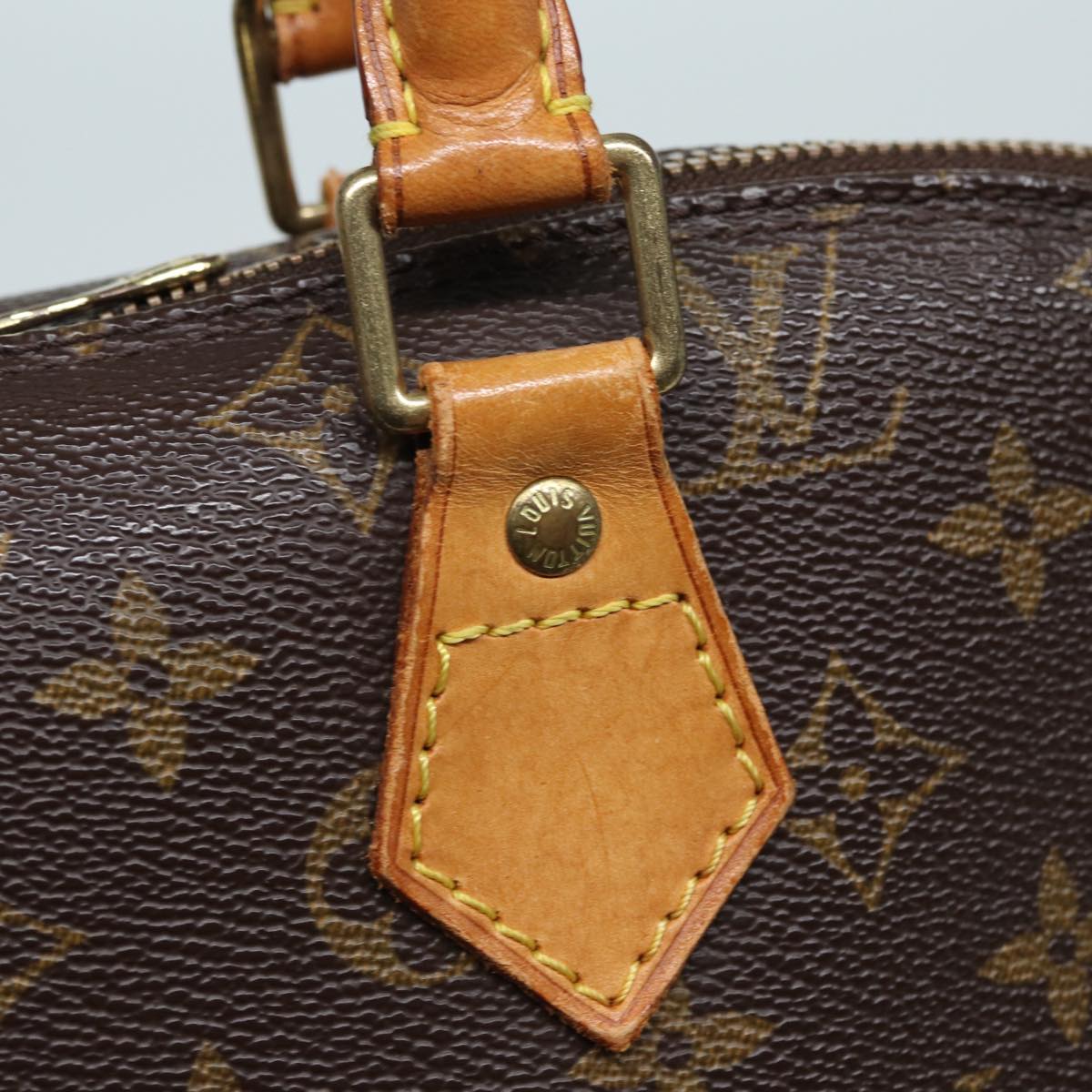 LOUIS VUITTON Monogram Alma Hand Bag M51130 LV Auth 82450