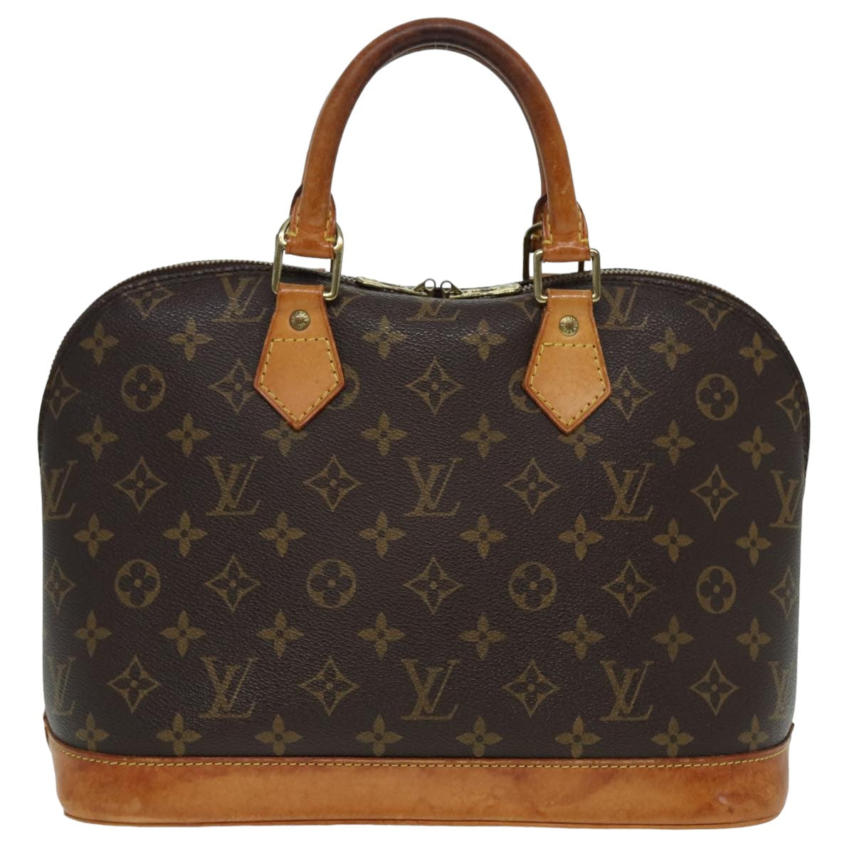 LOUIS VUITTON Monogram Alma Hand Bag M51130 LV Auth 82450