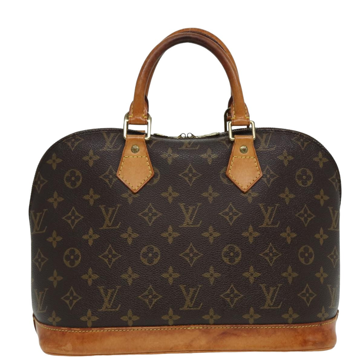 LOUIS VUITTON Monogram Alma Hand Bag M51130 LV Auth 82450