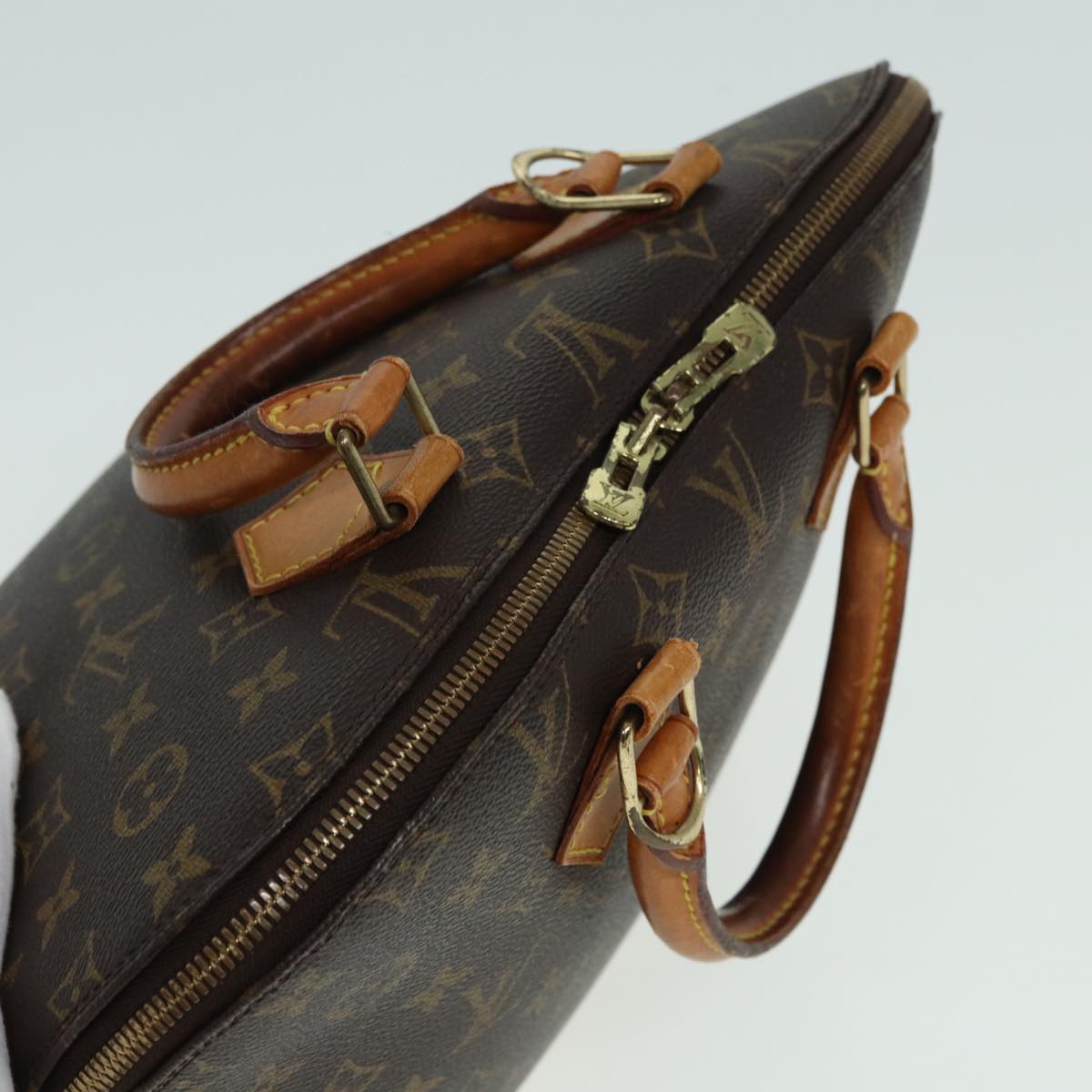 LOUIS VUITTON Monogram Alma Hand Bag M51130 LV Auth 82450